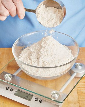 Measure Bread Flour by Weight