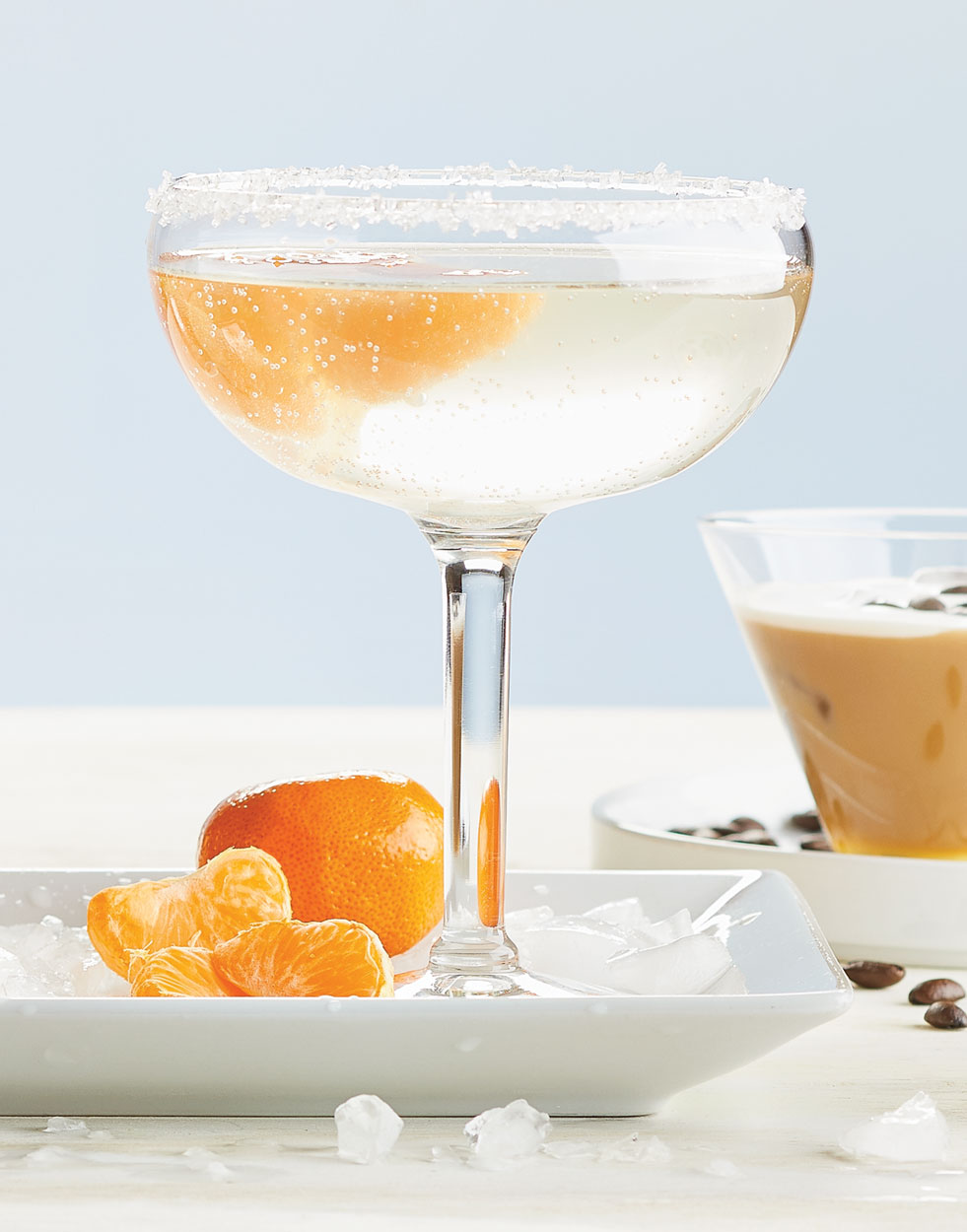 White Peach Margarita with Barefoot Peach & Nectarine Hard Seltzer