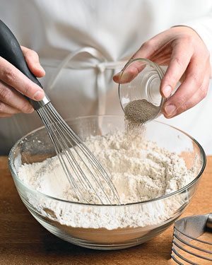 Croissant-Dough-Step1: Mix the dough