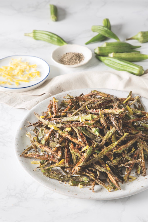Shoestring Okra
