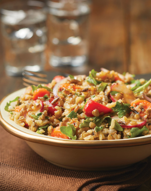 Rice & Lentil Salad