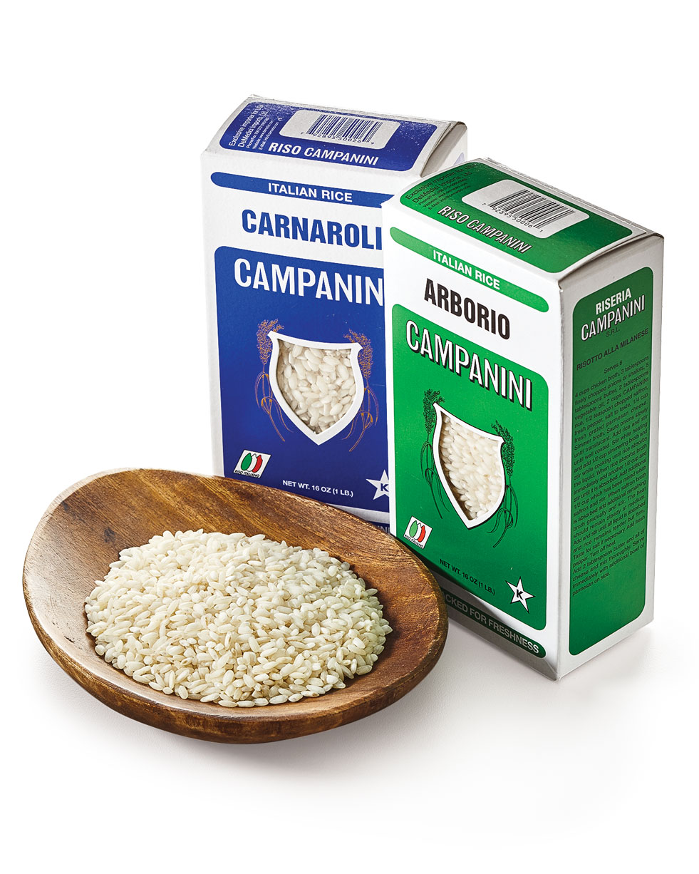 What type of rice is used for risotto? What's the difference between Arborio and Carnaroli rice?