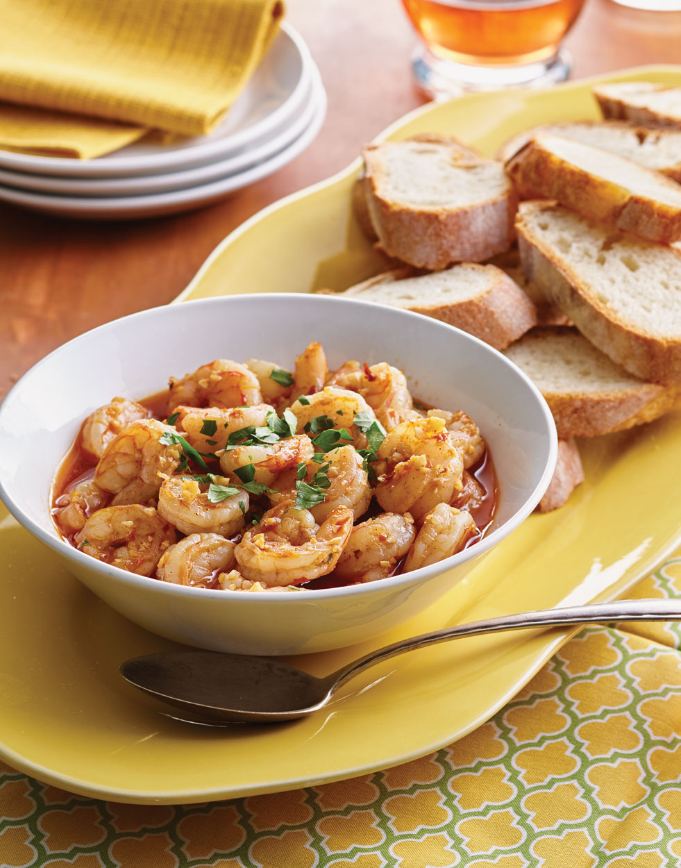 Spanish-Style Garlic Shrimp