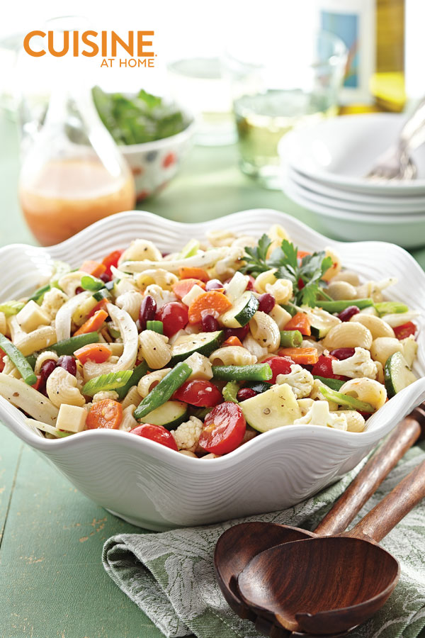 Minestrone Pasta Salad Recipe