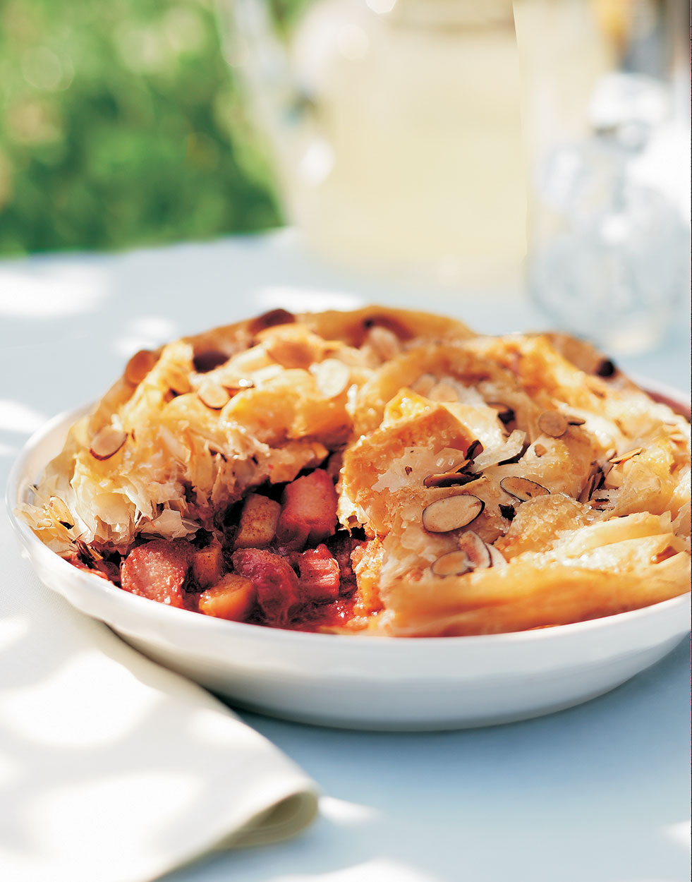 Rhubarb-Apple Crisp