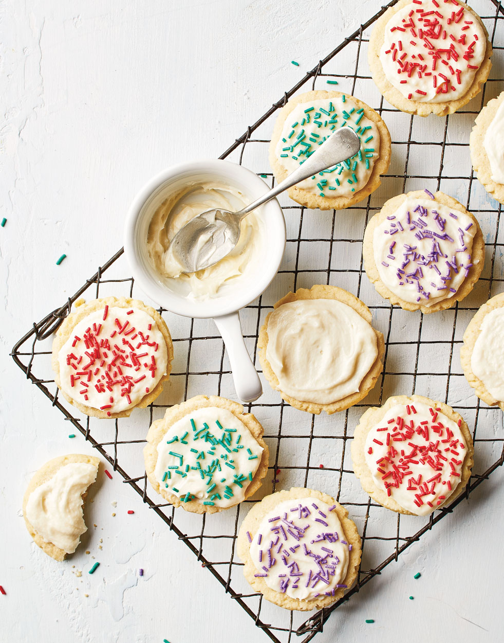 Easy Frosted Sugar Cookies