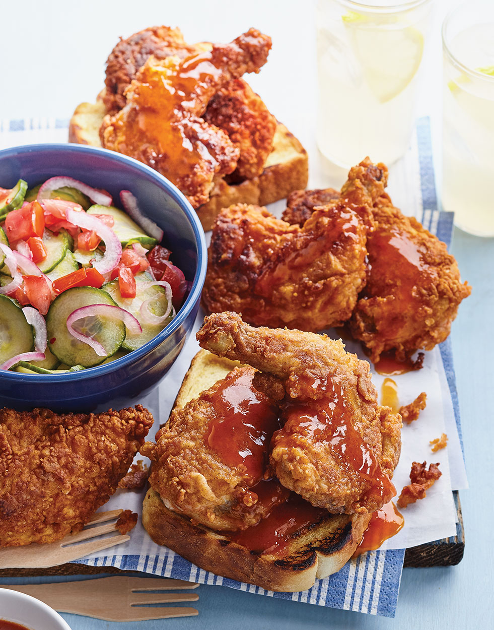 Nashville Hot Fried Hens