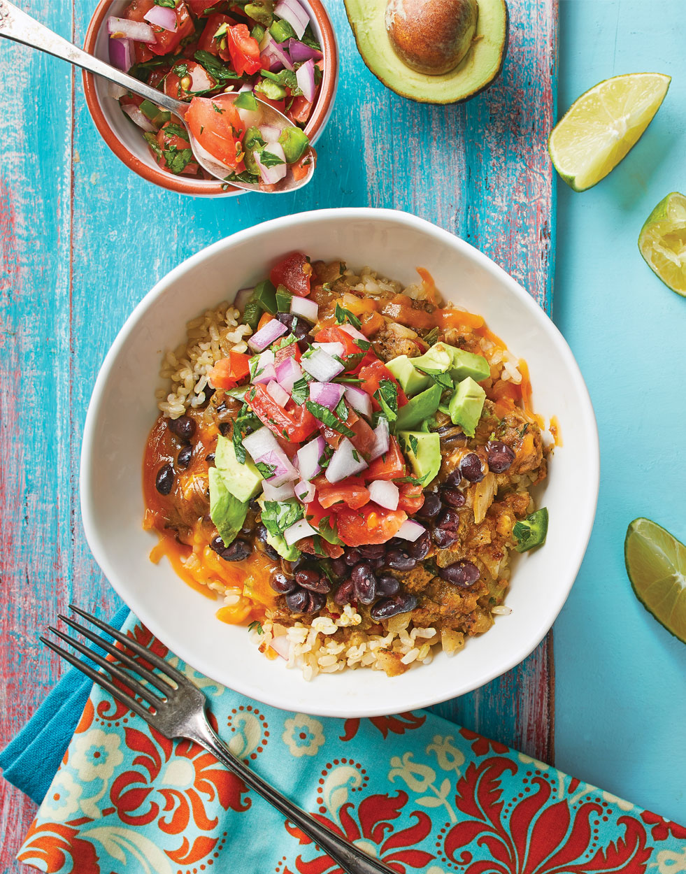 Beef Fajita Skillet with Pico de Gallo