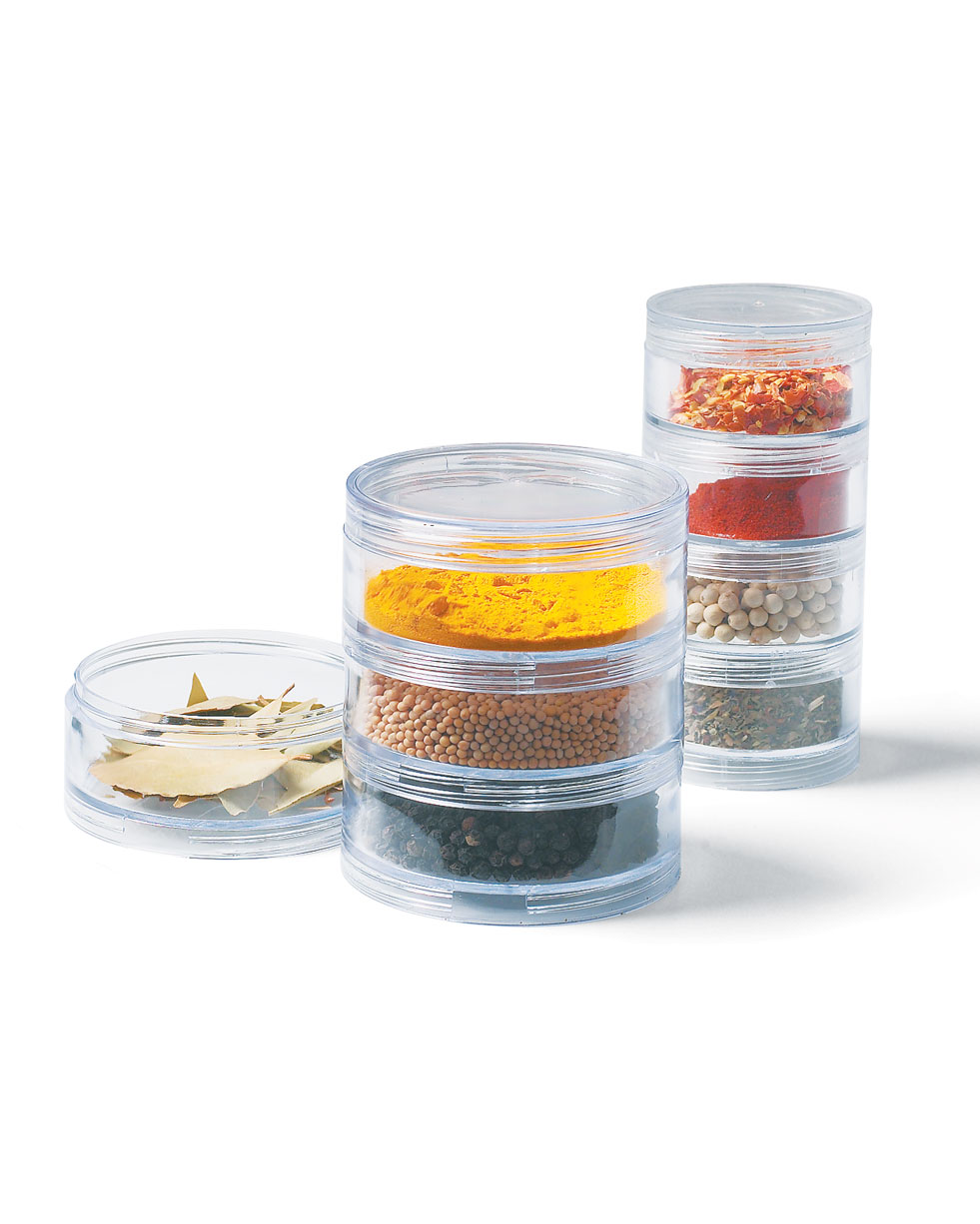 Stacking Spice Jars