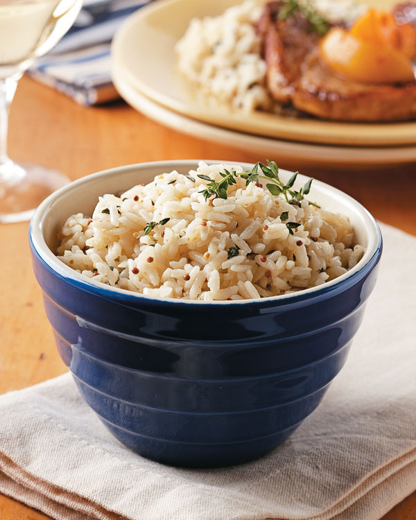 wild rice and thyme recipes