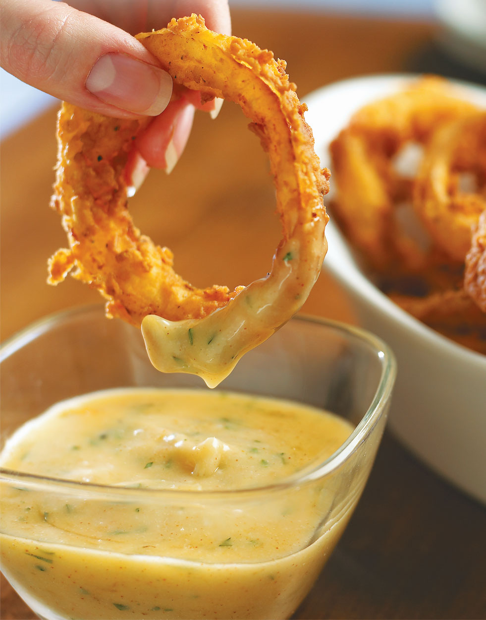 Doubledipped Onion Rings Recipe