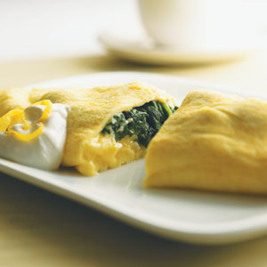 Spinach Cheese Omelet
