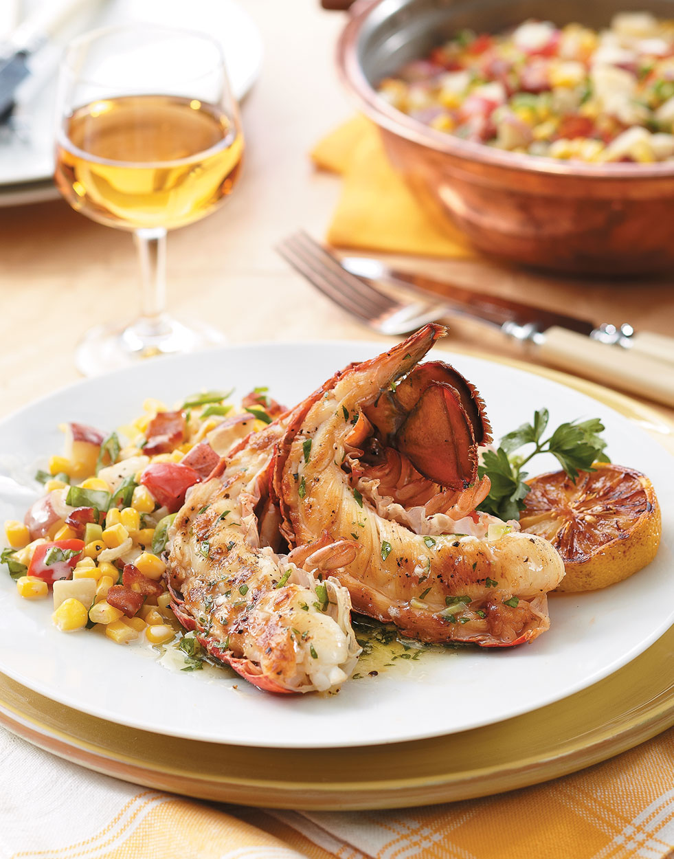 grilled lobster tail recipe