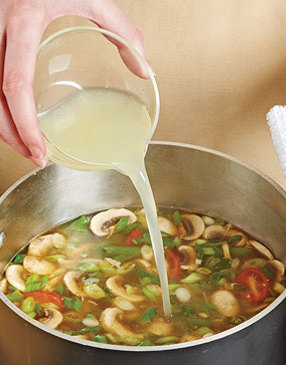 Lime juice is a big player in this hot and sour soup. For the best flavor, be sure to use fresh lime juice.