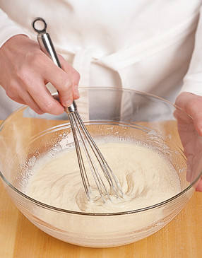 Whisk condensed milk with concentrate just until combined. Stop whisking before it gets soupy.