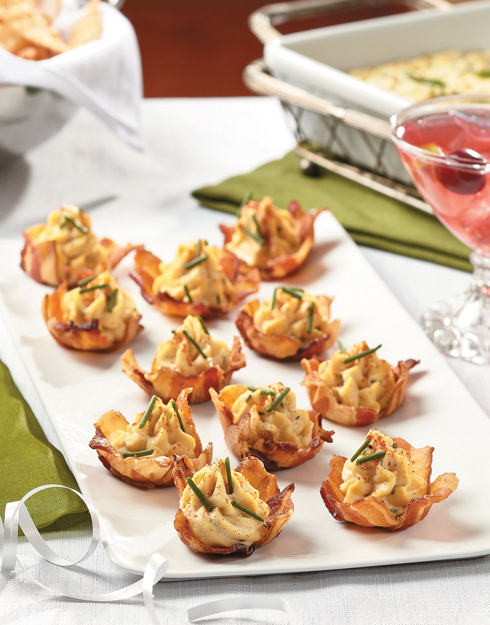 Bacon & Deviled Egg Cups