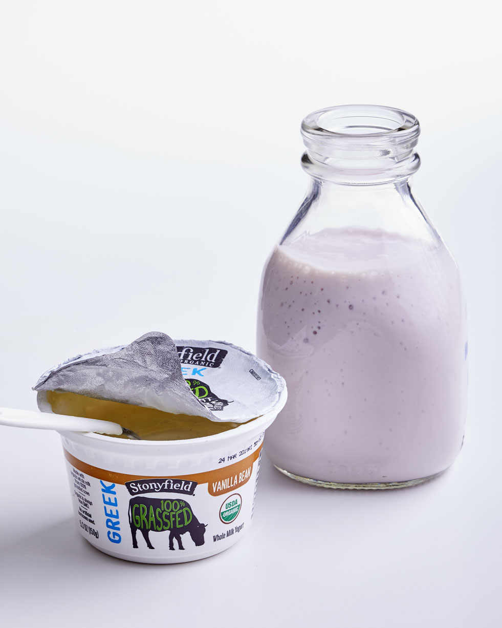 Yogurt vs kefir