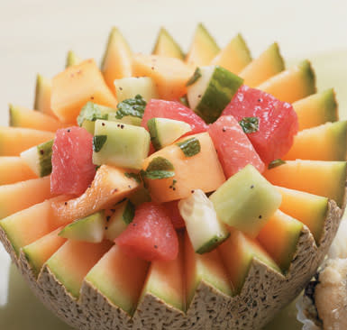 How to Carve a Melon Bowl