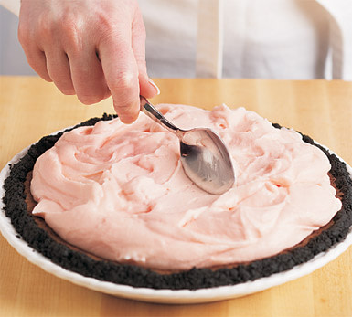 Chocolate-Peppermint Pie Topping