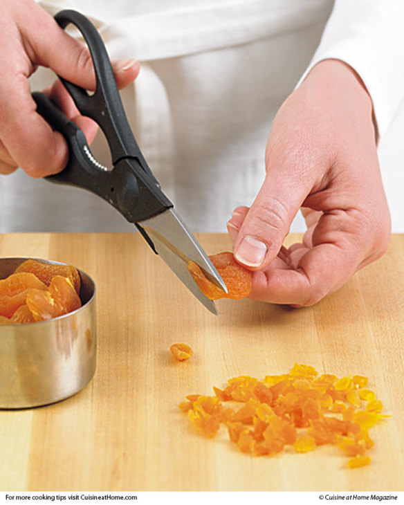 Tip for Chopping Sticky Dried fruit With Ease