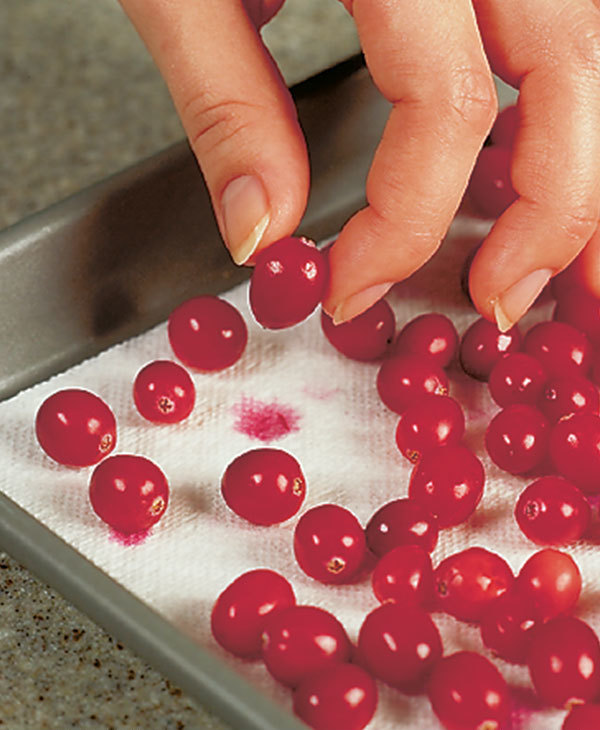 How to Sort Frozen Cranberries