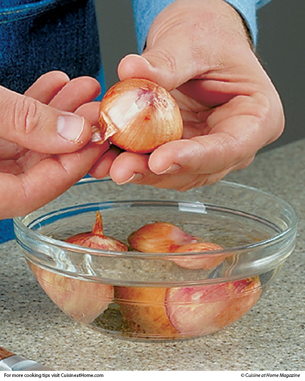 How to Easily Peel Shallots