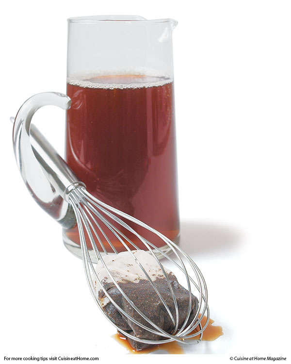 Use A Whisk To Brew Tea