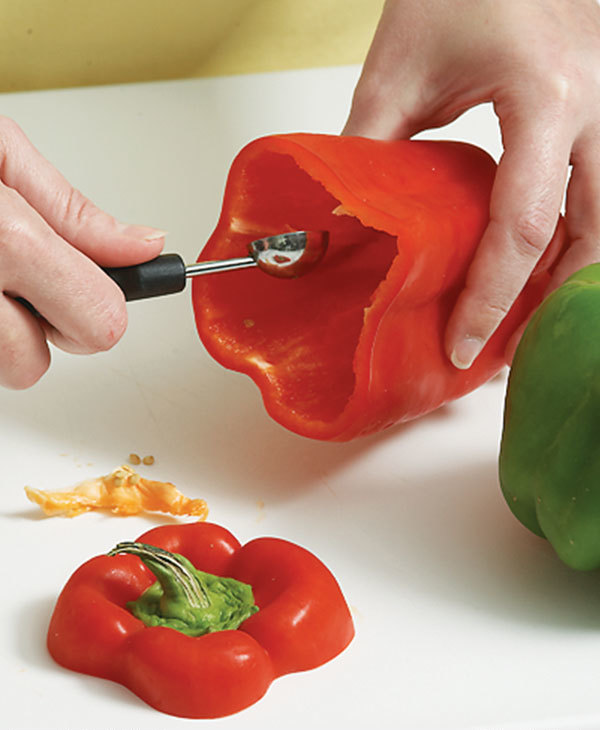 How to Core & Seed Bell Peppers