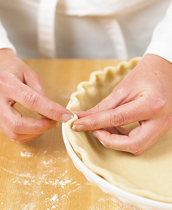 How to Crimp Pie Dough