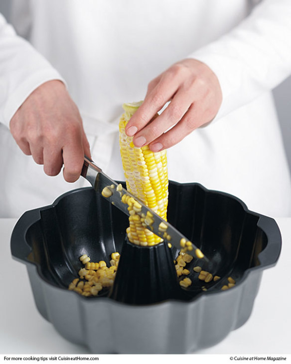 How to Easily Cut Corn From the Cob