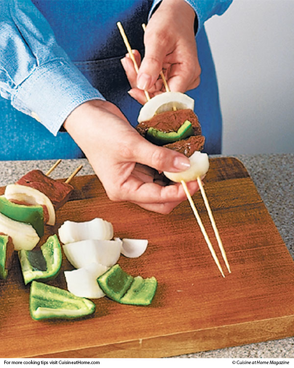 How to Prepare Bamboo Skewers for Grilling