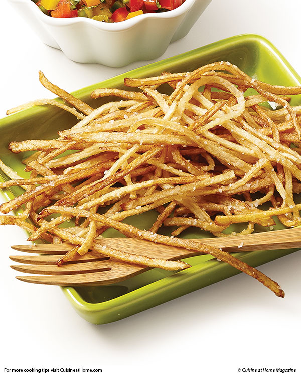 Crispy Soup Topper: Easy Shoestring Fries