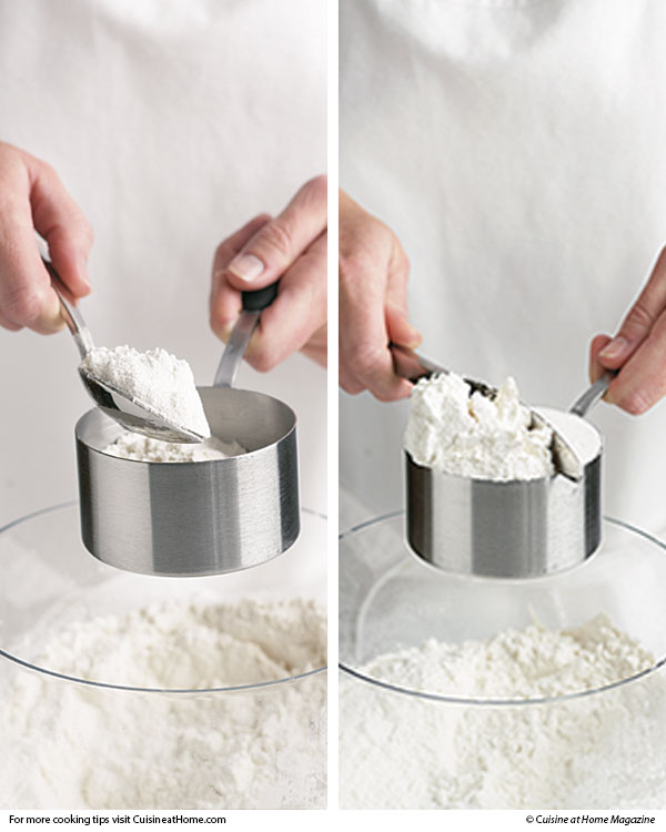 How To Properly Measure Flour