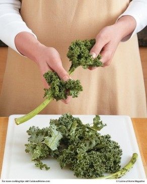 How to Remove Stems from Kale and Other Sturdy Greens
