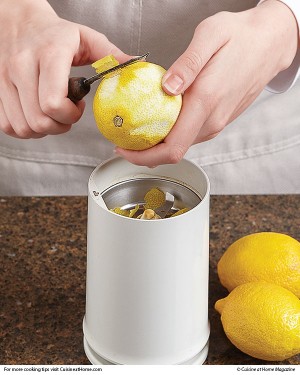 Simple Tip for Removing Zest from Citrus