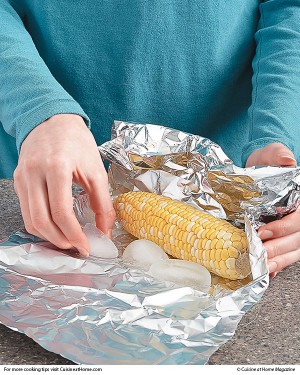 Steamed Corn On the Grill