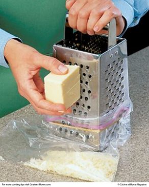 How to Grate Cheese (Without a Cheese Grater!) - Cheese Knees