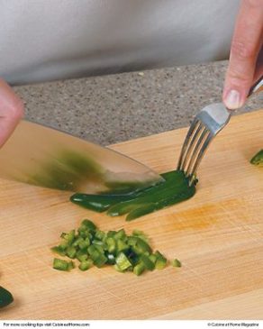 How to Safely Slice Chiles 