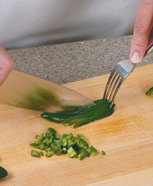 How to Safely Slice Chiles 