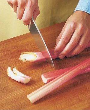 How to Prepare Rhubarb