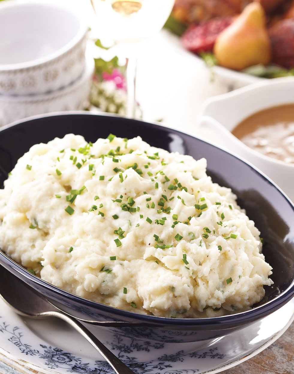 Garlic & Fine Herbs Mashed Potatoes Recipe