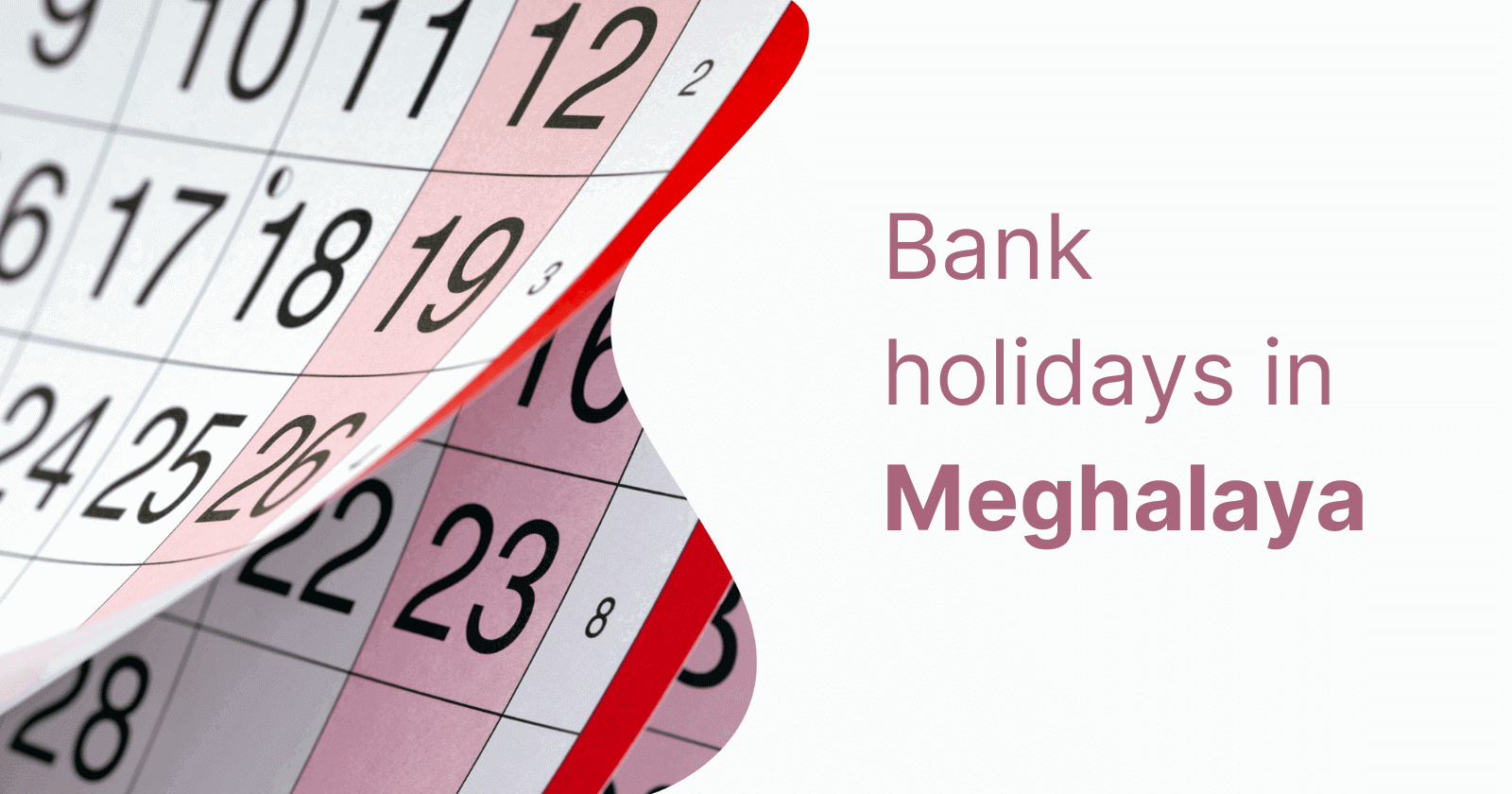 Meghalaya Holidays: List of Bank Holidays in Meghalaya in 2023