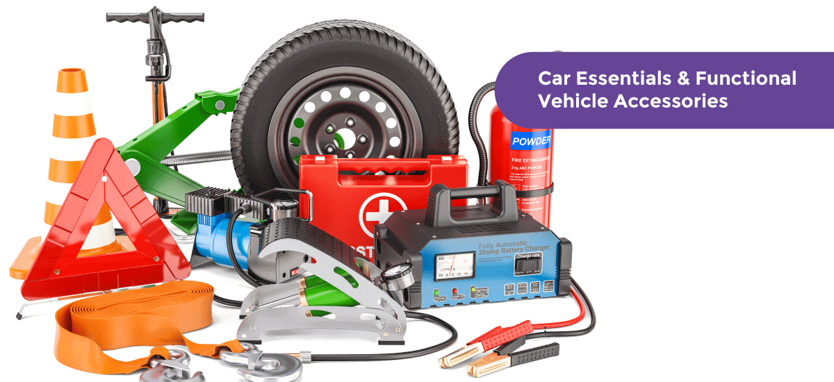 Car Essentials: 20 Beneficial & Functional Vehicle Accessories