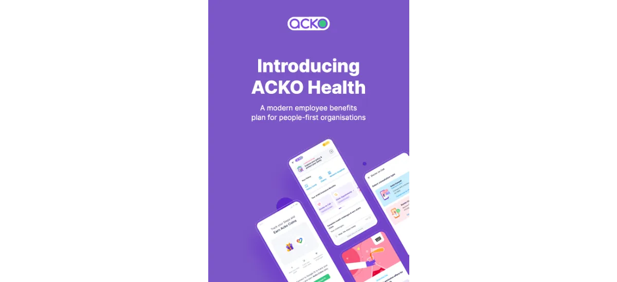 Introducing ACKO Health [E-Book]