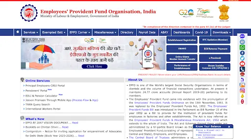 How to login to EPFO Member Portal Eligibility and documents required