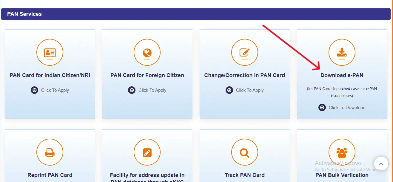 How To Download PAN Card via UTIITSL?-Step 1