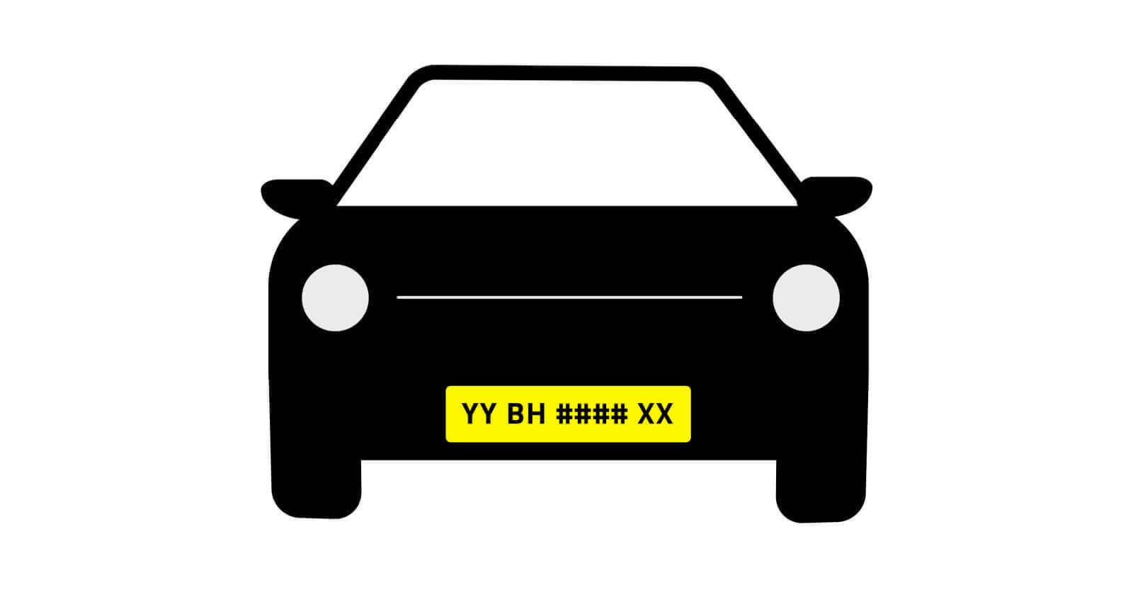 how to get bh number plate for old car