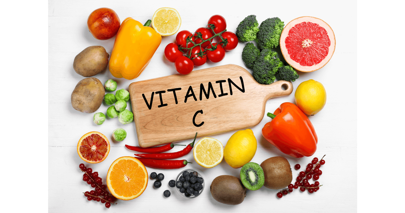 Health benefits of Vitamin C-rich food items (fruits and vegetables)
