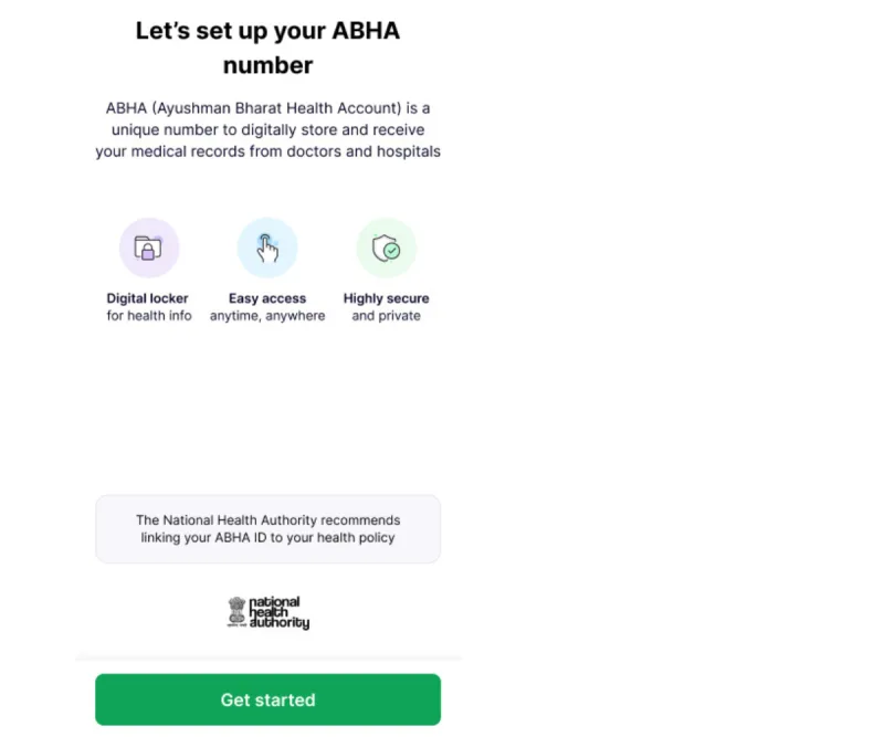 Create ABHA - ACKO app-step-3