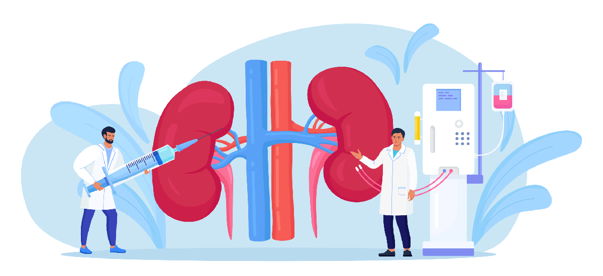 kidney failure clipart